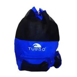 Turbo Mesh Bag Black Blue