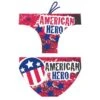 TURBO American Hero-Happy Swimming Brief -Turbo Swimsuit turbo american hero happy swimming brief