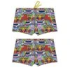 TURBO Bali Tribal Swim Boxer 1 TURBO Bali Tribal Swim Boxer -Turbo Swimsuit turbo bali tribal swim boxer
