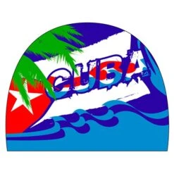 TURBO Cuba Palm PBT Swimming Cap