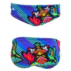 TURBO Emblem Swimming Brief -Turbo Swimsuit turbo emblem swimming brief 2