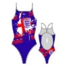TURBO England Shield Thin Strap Swimsuit -Turbo Swimsuit turbo england shield thin strap swimsuit