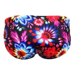 TURBO Flower Swimming Brief -Turbo Swimsuit turbo flower swimming brief 1