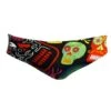 TURBO Halloween Skulls Swimming Brief -Turbo Swimsuit turbo halloween skulls swimming brief