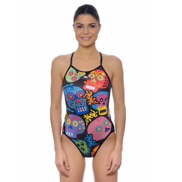 TURBO Halloween Skulls Swimsuit 3 TURBO Halloween Skulls Swimsuit