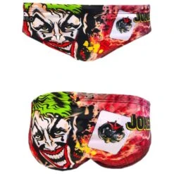 TURBO Joker On Fire Swimming Brief -Turbo Swimsuit turbo joker on fire swimming brief 2