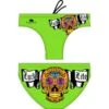 TURBO Money Skull Swimming Brief -Turbo Swimsuit turbo money skull swimming brief