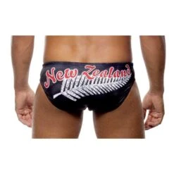 TURBO New Zealand Feather Swimming Brief -Turbo Swimsuit turbo new zealand feather swimming brief 1
