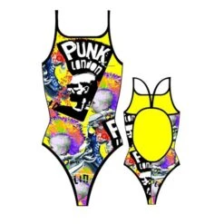 TURBO Punk London Thin Strap Swimsuit