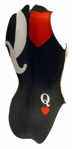 TURBO Queen Of Hearts Thin Strap Swimsuit -Turbo Swimsuit turbo queen of hearts thin strap swimsuit 1