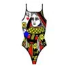 TURBO Queen Of Hearts Thin Strap Swimsuit -Turbo Swimsuit turbo queen of hearts thin strap swimsuit