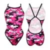TURBO Revolution Camo Letters Swimsuit -Turbo Swimsuit turbo revolution camo letters swimsuit