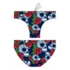 TURBO Roses & Skulls Swimming Brief -Turbo Swimsuit turbo roses skulls swimming brief