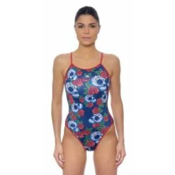 TURBO Roses&Skulls Swimsuit -Turbo Swimsuit turbo roses skulls swimsuit 2