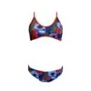 TURBO Roses&Skulls Thin Strap Bikini -Turbo Swimsuit turbo roses skulls thin strap bikini