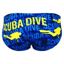TURBO Scuba Dive Flash Swimming Brief -Turbo Swimsuit turbo scuba dive flash swimming brief 1