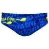TURBO Scuba Dive Flash Swimming Brief -Turbo Swimsuit turbo scuba dive flash swimming brief