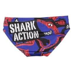 TURBO Shark Action Swimming Brief -Turbo Swimsuit turbo shark action swimming brief 1