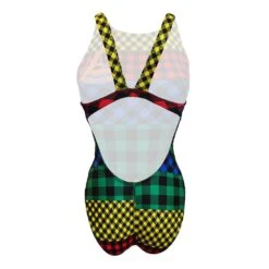 TURBO Tartan College Swimsuit -Turbo Swimsuit turbo tartan college swimsuit 1