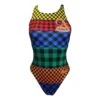 TURBO Tartan College Swimsuit -Turbo Swimsuit turbo tartan college swimsuit