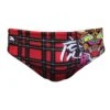 TURBO Tartan Tiger Swimming Brief -Turbo Swimsuit turbo tartan tiger swimming brief