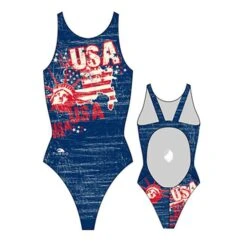 TURBO USA Vintage Map 2013 Swimsuit