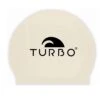 TURBO White Latex Swimming Cap -Turbo Swimsuit turbo white latex swimming cap